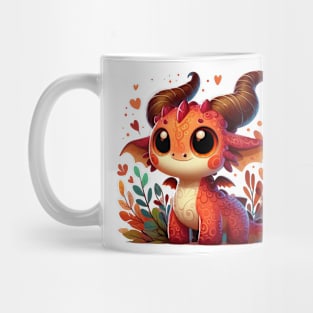 Cute Forest Dragon Mug
